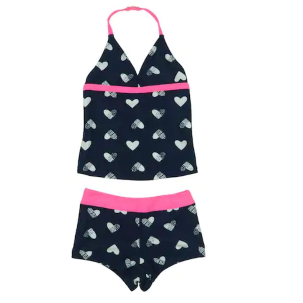 OshKosh B'gosh | Heart Pattern Halter Tankini